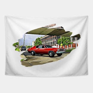 Chevelle Detroit Print Tapestry