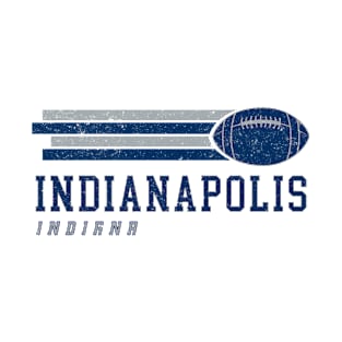 Indianapolis Football Retro Vintage T-Shirt