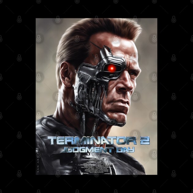 I’ll be back Art-terminate by SAN ART STUDIO 