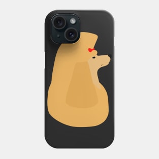 SimpliciTee Poodle - Apricot Phone Case