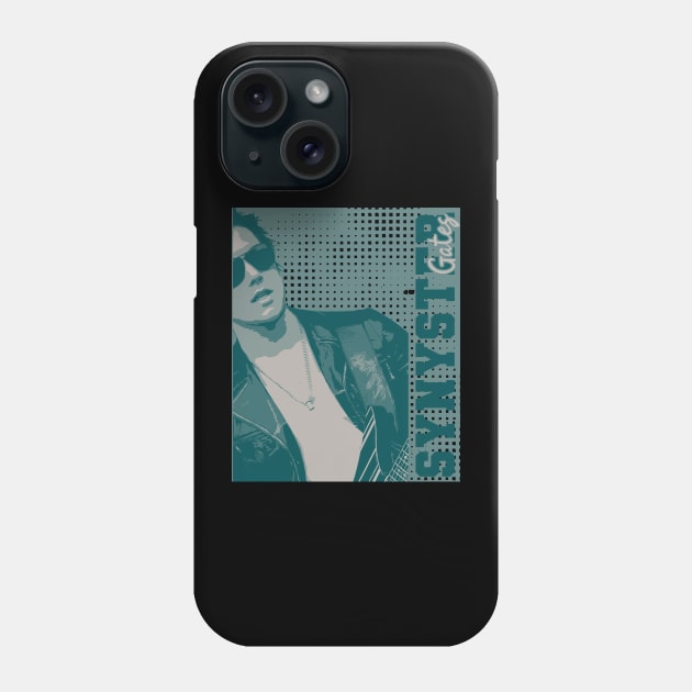 Synyster gates green poster vintage Phone Case by Degiab