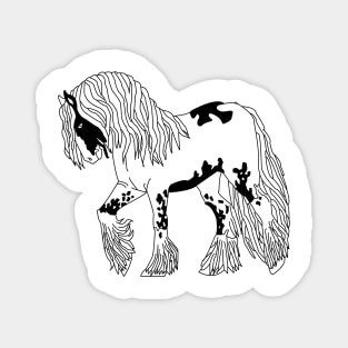 Tinker love horse pony Magnet