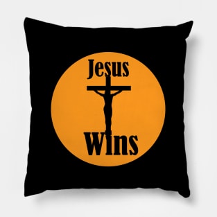 Jesus Wins Pillow