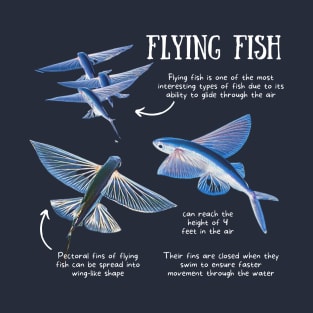 Animal Facts - Flying Fish T-Shirt
