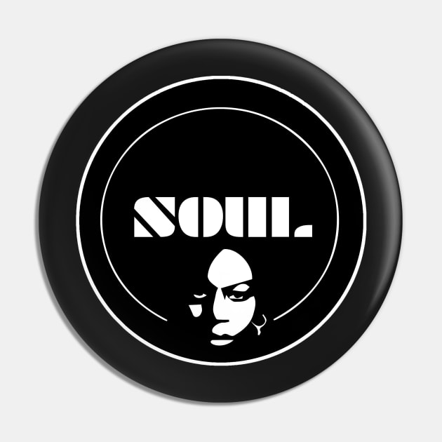 Soul Music Pin by NineBlack