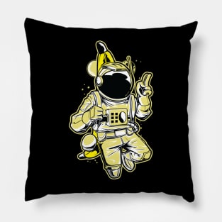 Astronaut Banana Lover Pillow