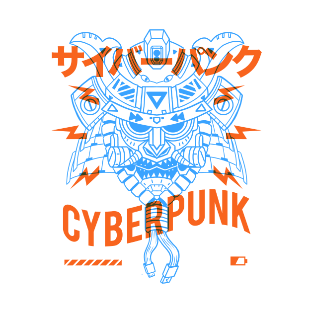 Samurai Cyberpunk by Area999