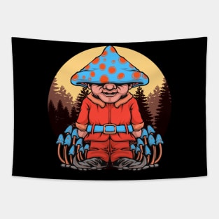 Mushroom Santa Tapestry