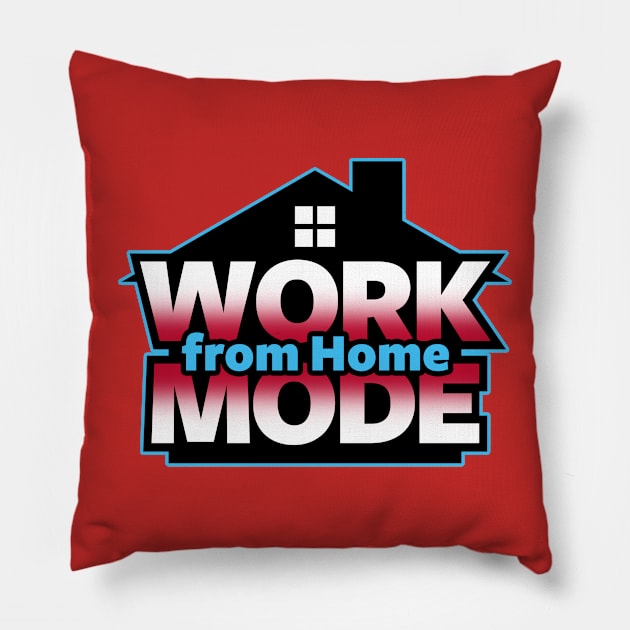 Work from Home Mode Pillow by Originals by Boggs Nicolas