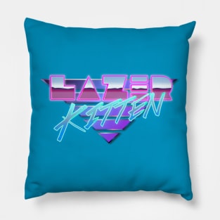 Lazer Kitten Pillow