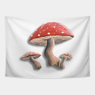 Cute Mushrooms Tapestry