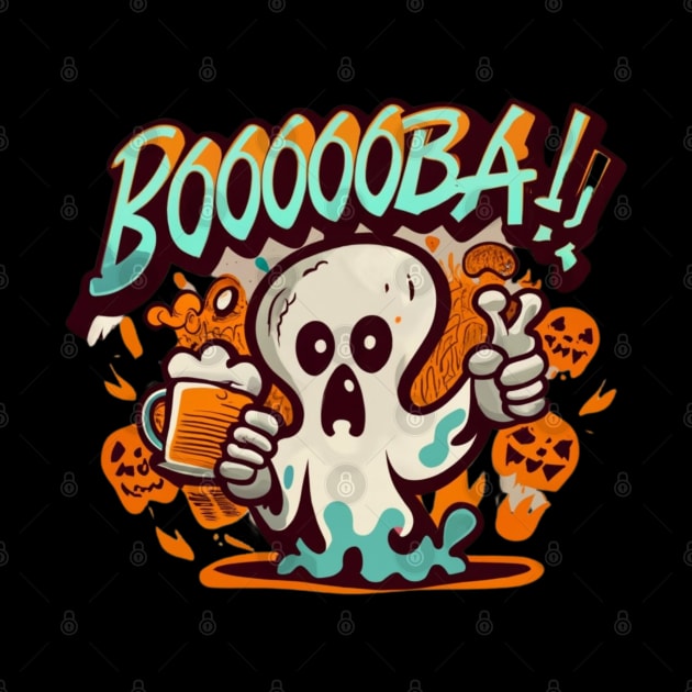 Boo Tea by BukovskyART