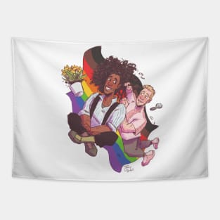 PRIDE! Love in Free Fall Tapestry