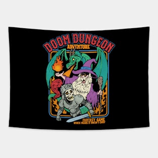 Doom Dungeon Adventure Fantasy Game Tapestry