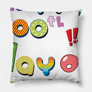 Happy 100th Day of Pre-K School Teacher Gifts Pillow