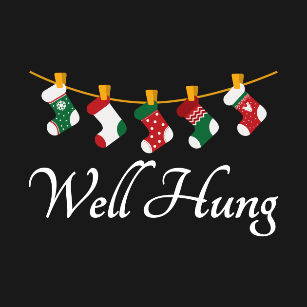 Well Hunk - Funny Santa’s Socks by Bunder Score