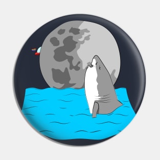 Shark in the Water Pin