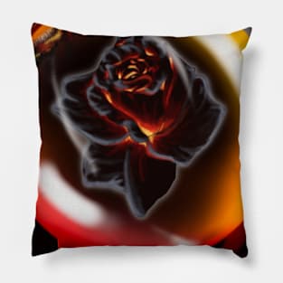 Mind Ball Lava Roses Pillow