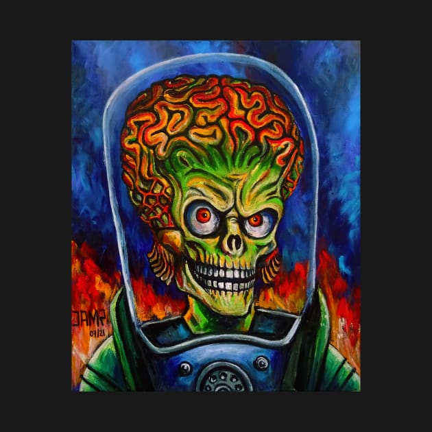 Mars Attacks by Horrorart