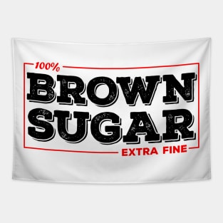Brown Sugar Extra Fine Black Afro Queen Tapestry