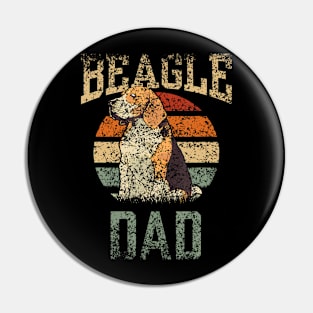 Beagle Dad Dog Puppy Beagles Owner Father Pin