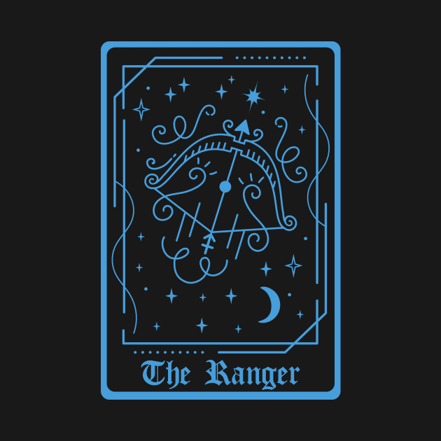 D&D Ranger Class Tarot Card by Sunburst