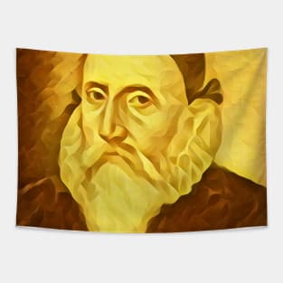 John Dee golden Portrait | John Dee Artwork 9 Tapestry