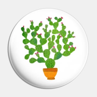 Overgrown Cactus Pin