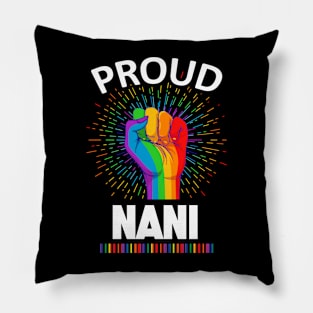 Proud Nani Gay Lgbt Pillow