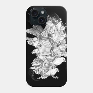 Graphic Nest Birds Costume Gift Phone Case