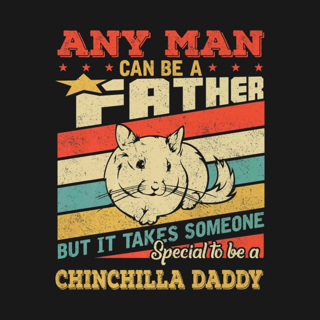 Chinchilla Daddy Father Day by Serrena DrawingFloral