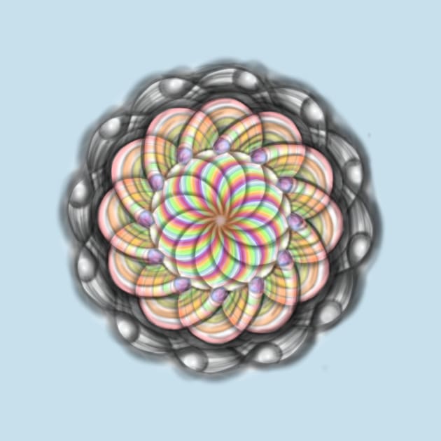 mandala doodle 0017 by benjaminfaucher7