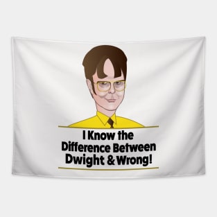 Dwight & Wrong Tapestry