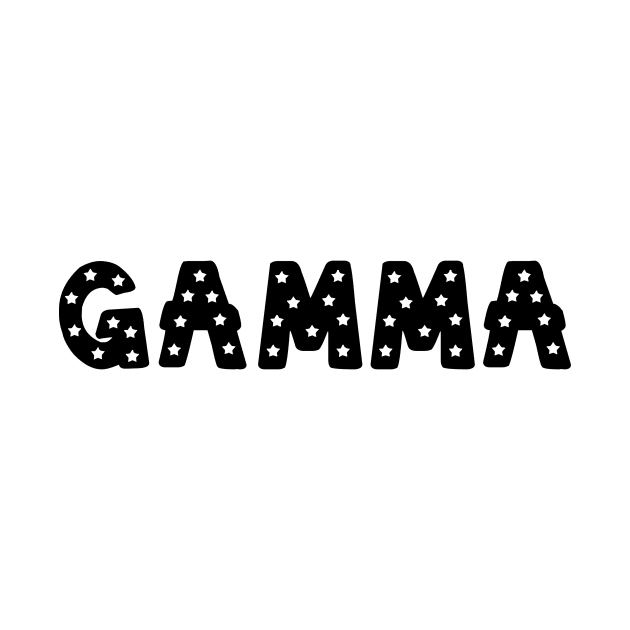 Gamma Star Letters by Rosemogo
