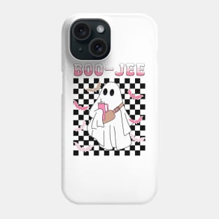 Spooky Season Cute Ghost Halloween Costume Boujee Boo-Jee Phone Case