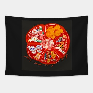 Happy Chinese New Year Tapestry