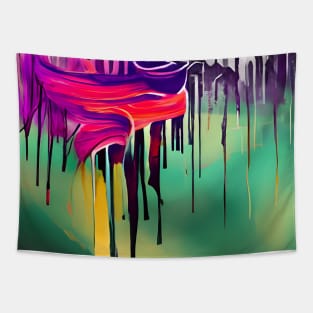 Endless Sorrow - Abstract Art Tapestry