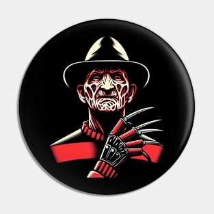 Freddy Krueger Profile - A Nightmare on Elm Street Pin