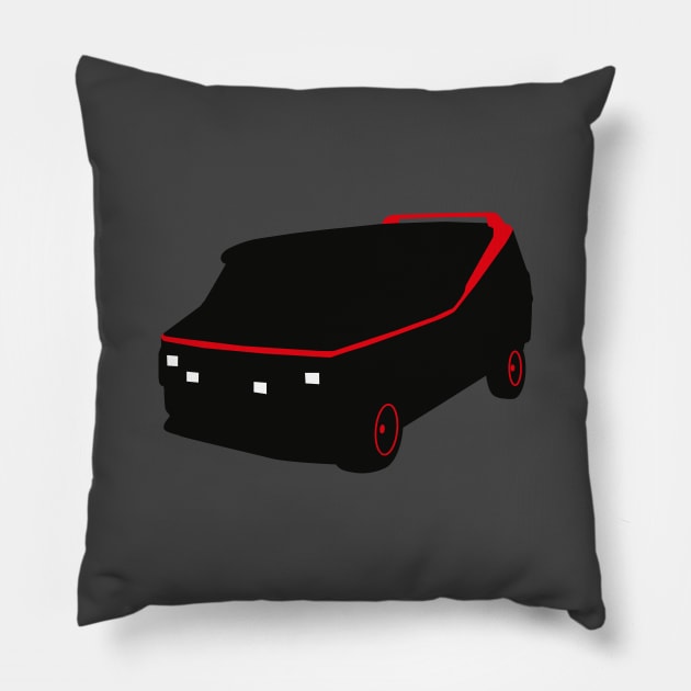 I love it when a van comes together! - A Team Pillow by thedesigngarden