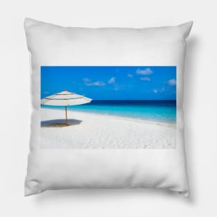 white umbrella Pillow