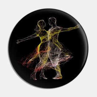 One Last Dance - Dancing Couple Pin