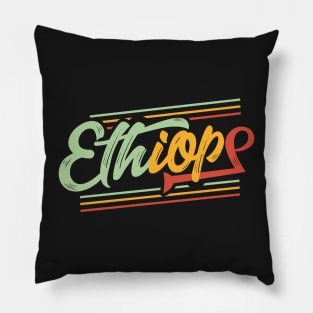 Ethiopian Fashion, Ethiopian Tees. Pillow