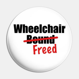 Wheelchair Freed Pin