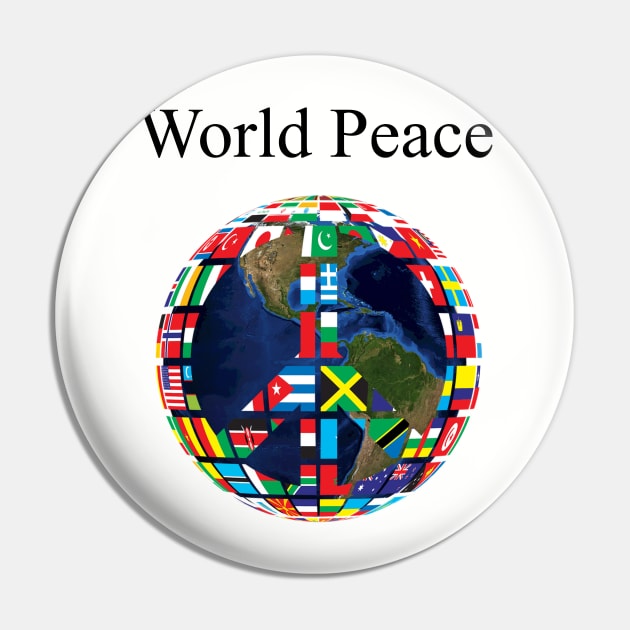 World Peace Pin by eankerholz