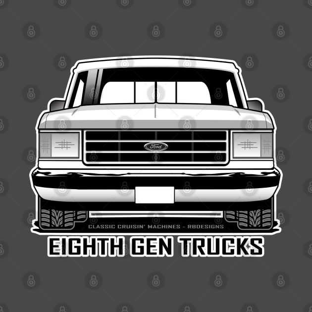 1987 - 1991 Truck / Bricknose Grille BW by RBDesigns