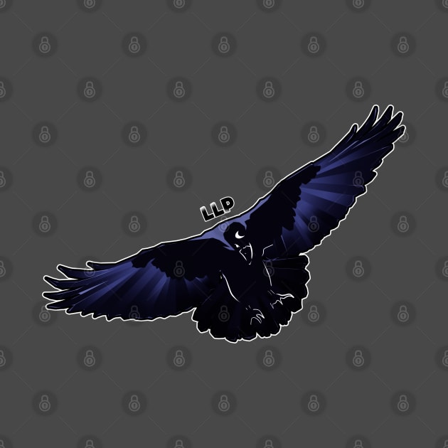 LLP Moon Raven design by Legendary Light Patrol 