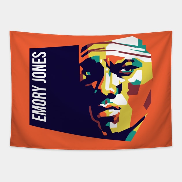 Emory Jones On WPAP style Tapestry by pentaShop