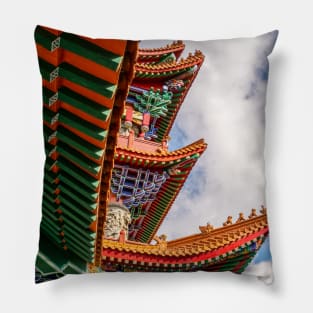 Po Lin Monastery, Lantau Island, Hong Kong Pillow