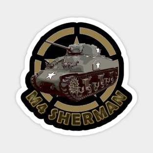 M4 Sherman WW2 American Medium Tank Magnet