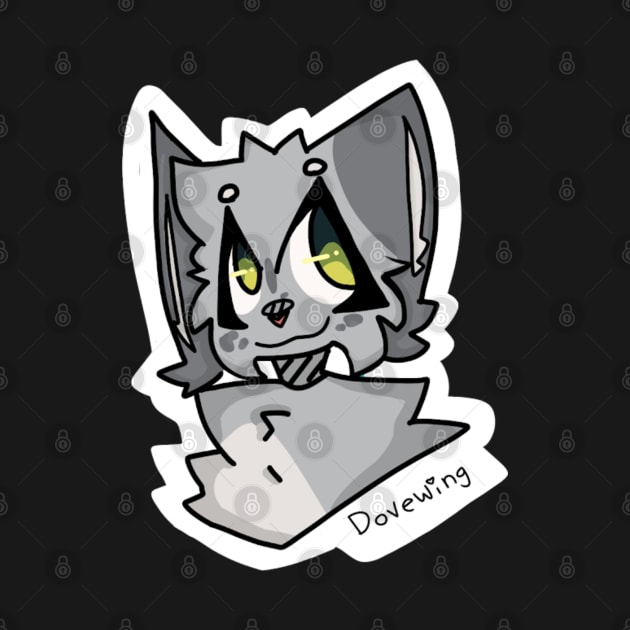 Dovewing Sticker by WillowTheCat-